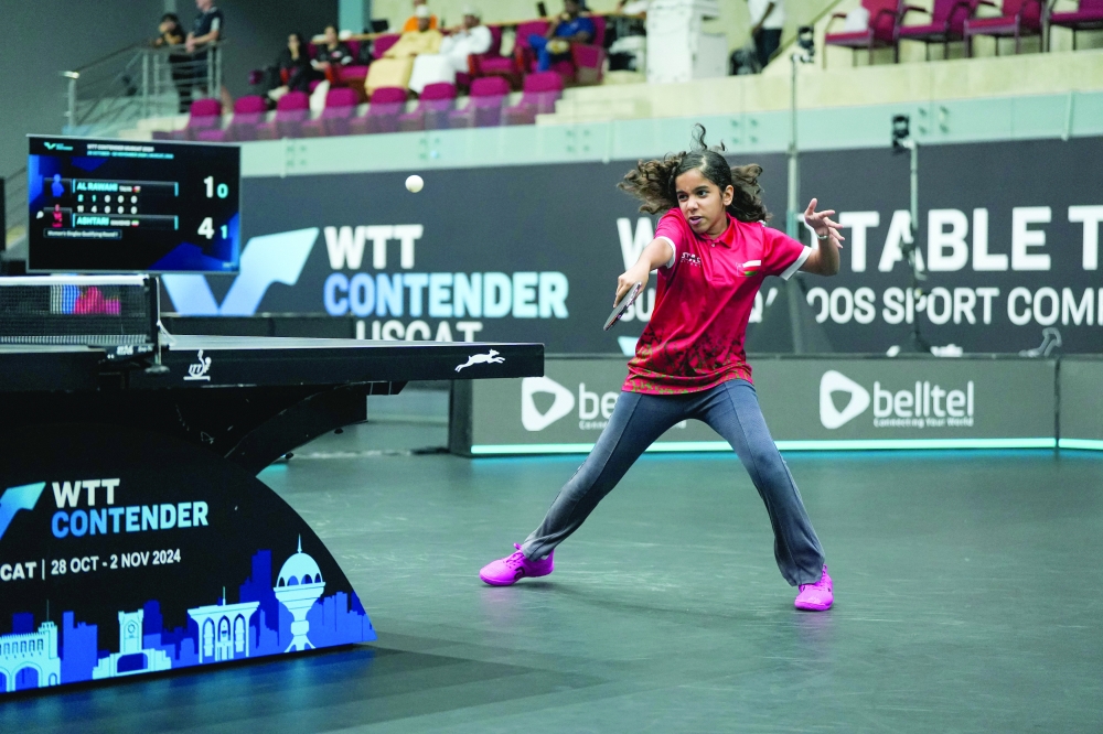 Electrifying start to WTT Contender Muscat