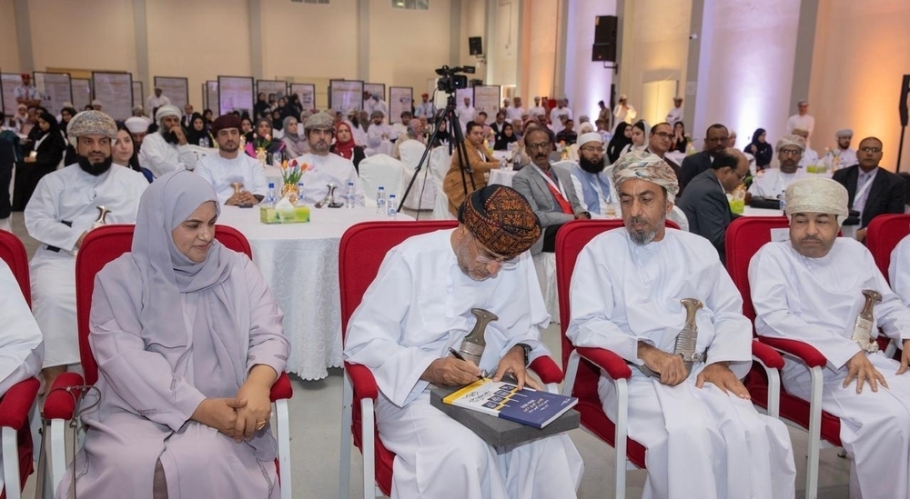 The opening ceremony was held under the auspices of Dr Said Mohammed al Saqri, Minister of Economy. — ONA