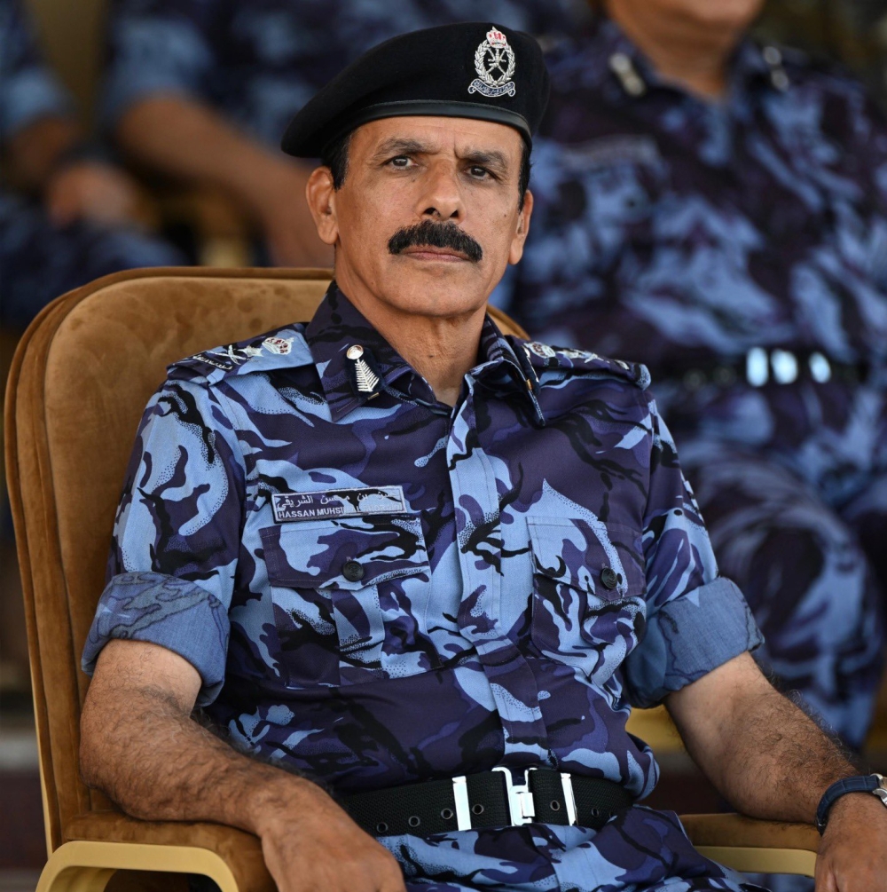 Lt Gen Hasan bin Mohsin al Shraiqi, Inspector General of Police and Customs
