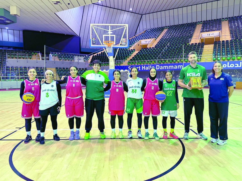 Oman women’s 3x3 basketball team wraps up Dammam camp