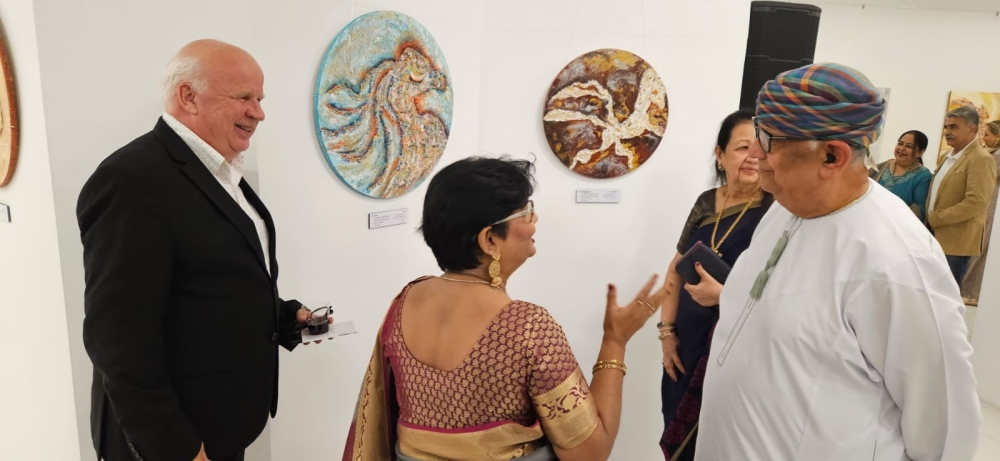 A contemporary art solo exhibition titled ‘Journey of Souls’ by Dr Shalini Gupta Kumar (2)