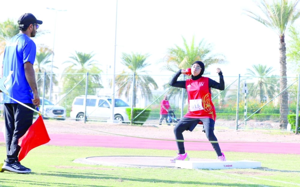 Oman Para Athletics meeting begins with intense competition