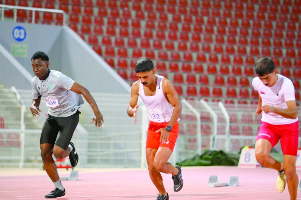 Oman Para Athletics meeting begins with intense competition