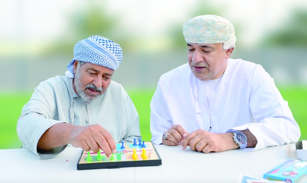 Elderly occupants of the daycare centre must be at least 60 years old for both genders, with exceptions granted in some cases with approval from the competent authority, provided that the age is not less than 45 years.