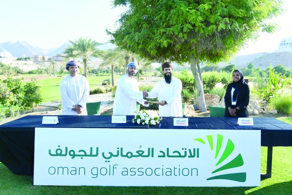 Tibiaan Properties sponsors Oman at Pan Arab Golf