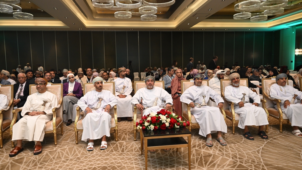 The conference saw its closing ceremony under the patronage of Sayyid Said al Busaidi, Undersecretary for Culture at the Ministry of Culture, Sports, and Youth. - Photo by Abdulwahid al Hamadani