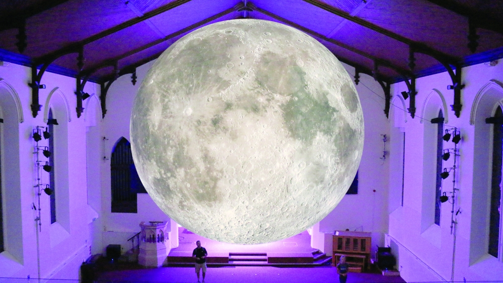 Museum of the Moon by Luke Jerram.
