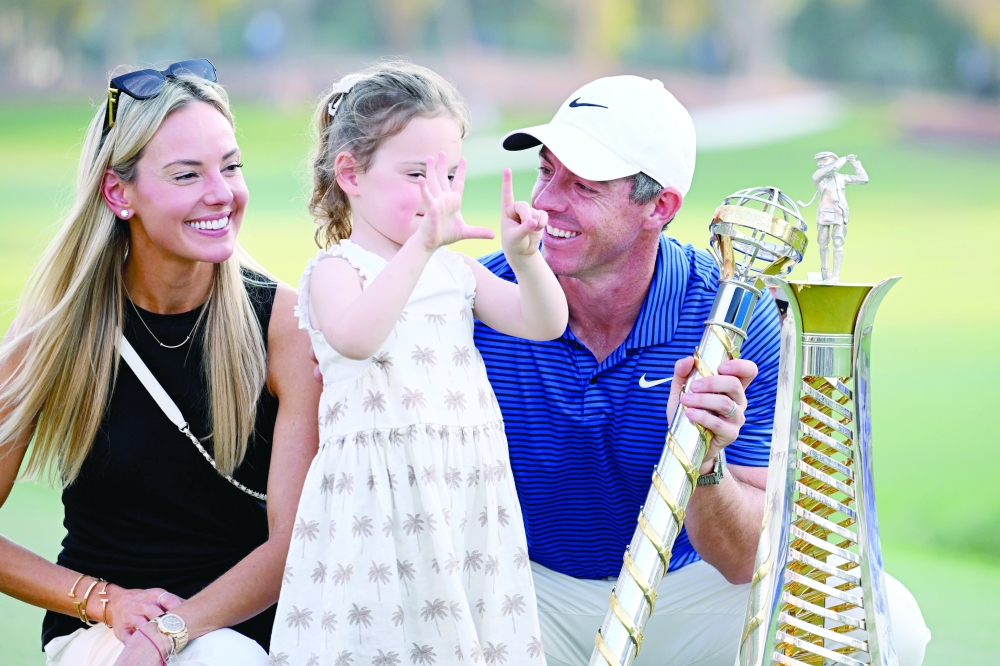 McIlroy clinches title with DP World Tour Championship win
