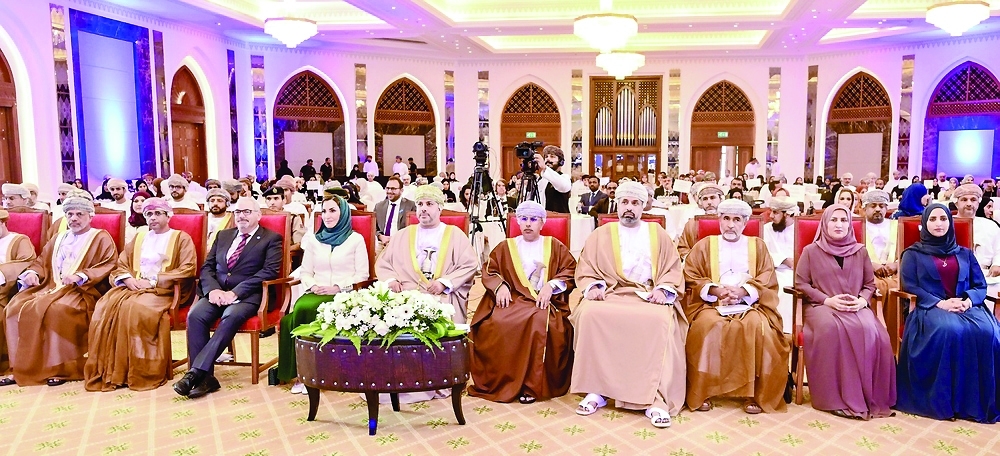 The ceremony was held under the auspices of HH Sayyid Marwan bin Turki al Said, Governor of Dhofar, in the presence of Dr Hilal bin Ali al Sabti, Minister of Health. — ONA
