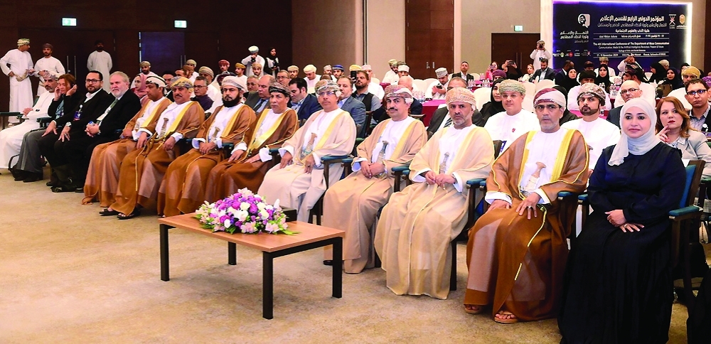 The conference was inaugurated under the auspices of Dr Abdullah bin Nasser al Harrasi, Minister of Information. — ONA