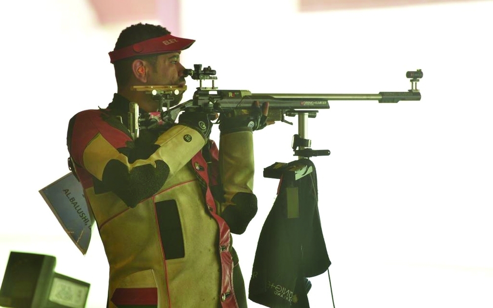 In the third Gulf Games, the national shooting team won 9 colored medals (7 gold medals and 2 bronze medals) 2022
