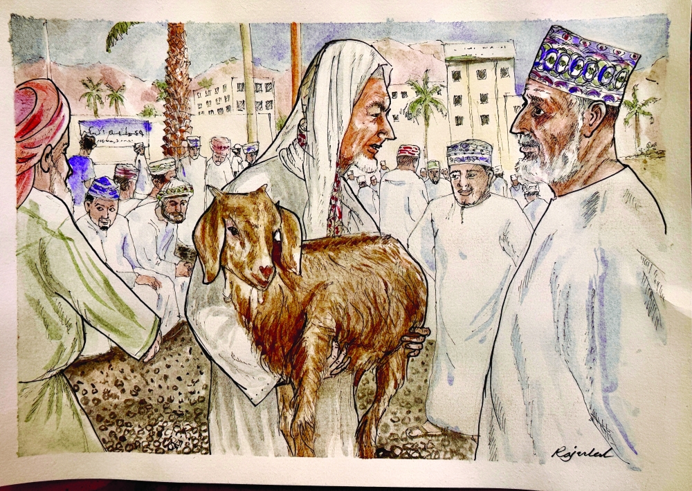 Nizwa market by Dr Rajulal Rafeek