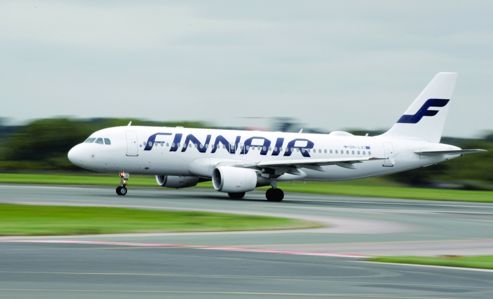 A Finnair Airbus 