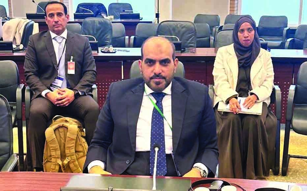 Aqeel bin Alawi Ba Omar led Oman's delegation at the OCPW meeting in the Netherlands.