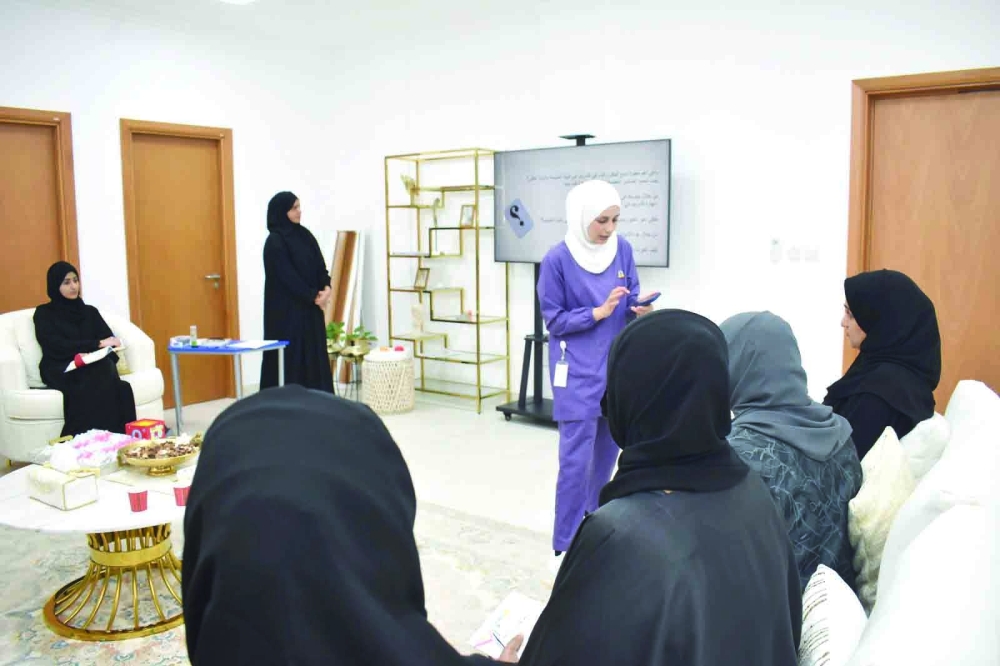 The programmes of the National Autism Centre include weekly support sessions to guide mothers and training children