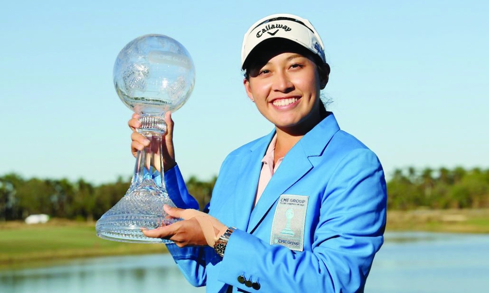 Thailand's Jeeno wins LPGA Tour Championship