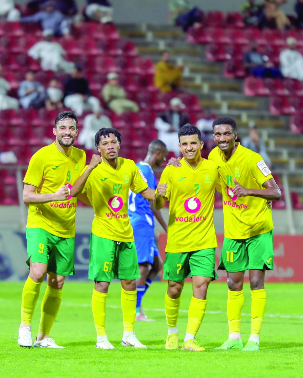 Seeb Club and Al Nasr match
