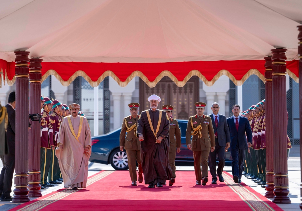 His Majesty Sultan Haitham bin Tarik left for the Republic of Türkiye on a two-day state visit, which was in response to an invitation by the Turkish President.