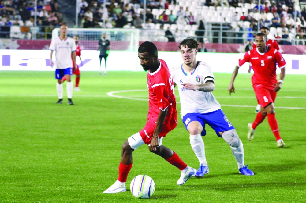 Oman stun Italy in Socca World Cup opener