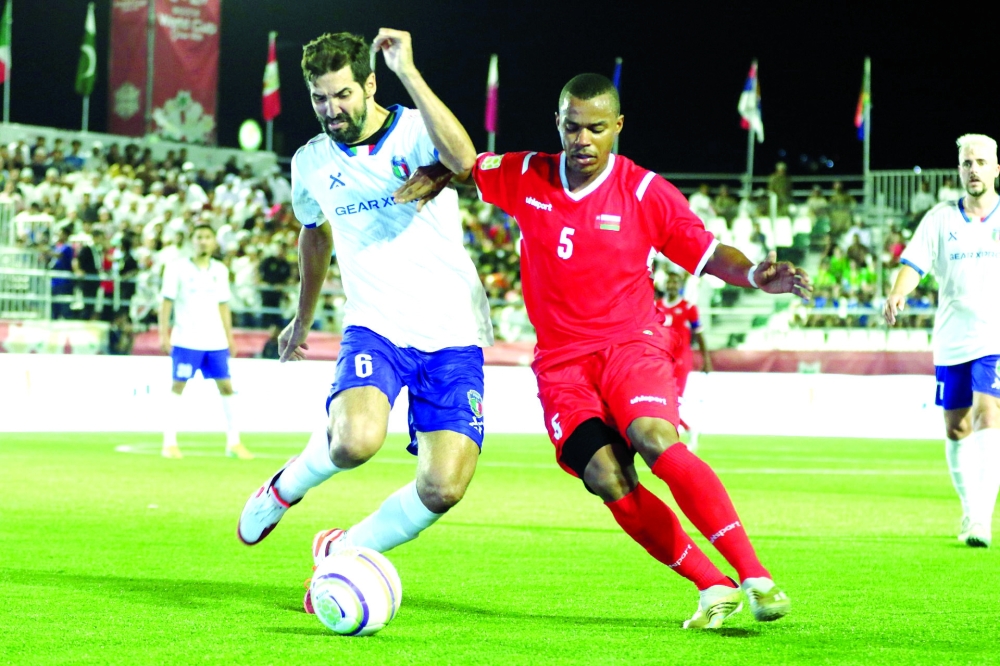Oman stun Italy in Socca World Cup opener