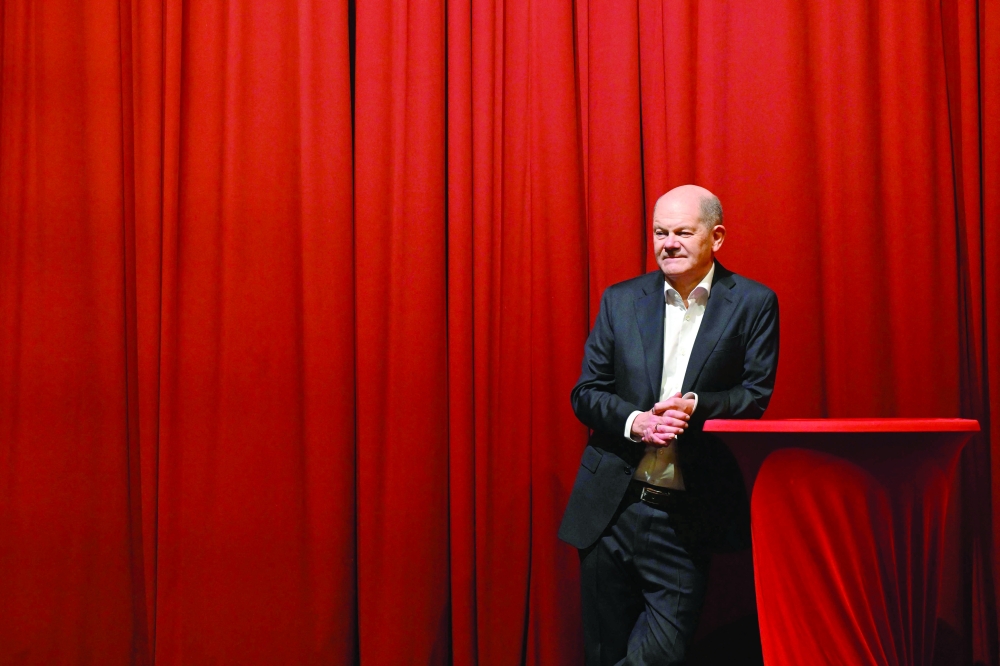 German Chancellor Olaf Scholz 