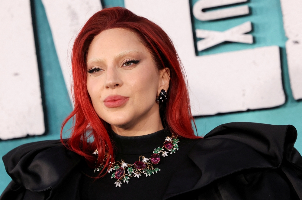 FILE PHOTO: Cast member Lady Gaga attends a premiere for the film"Joker: Folie a Deux", in Los Angeles, California, U.S., September 30, 2024. REUTERS/Mario Anzuoni/File Photo
