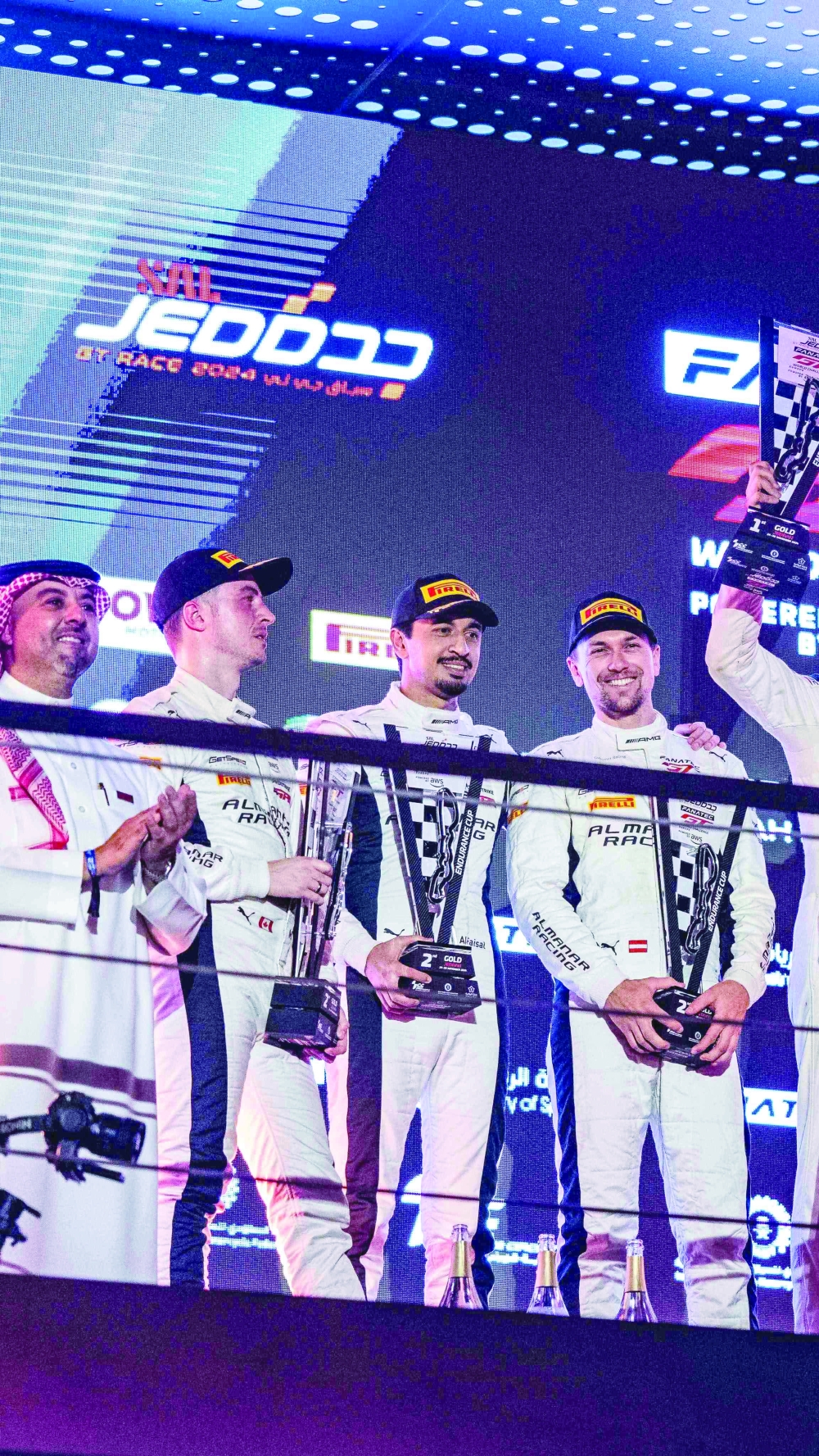 Al Manar Racing by Getspeed crew finish second in Jeddah.