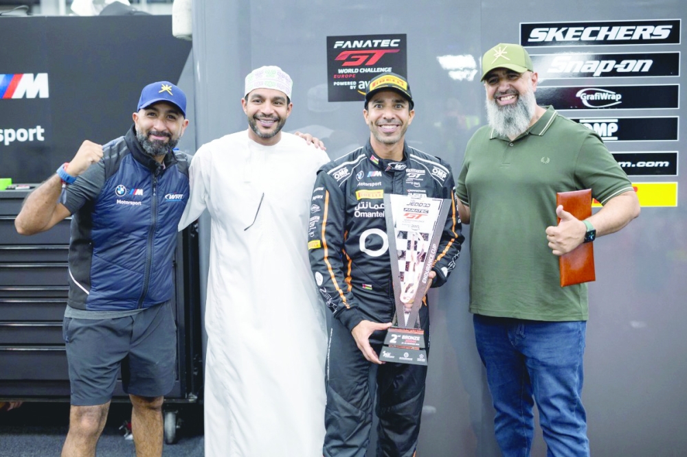 ِAl Harthy secures second podium finish in 2024 GTWCE