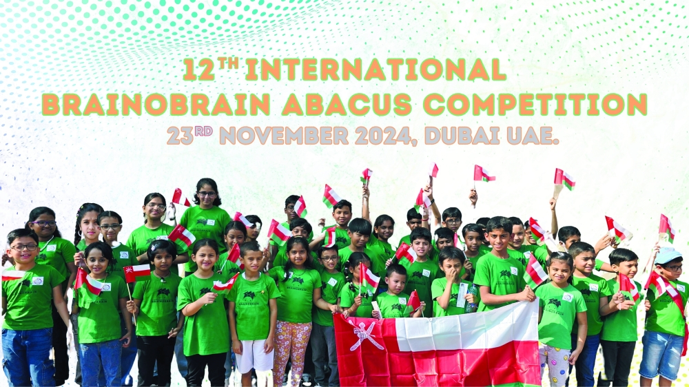 Brainobrain Oman shines at the Dubai International Abacus competition 