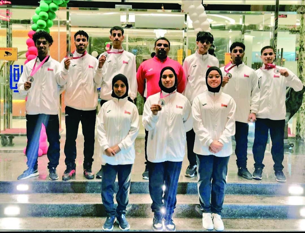 Oman karate team