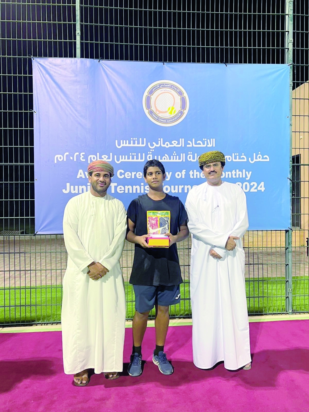 OTA's third monthly tennis championship concludes