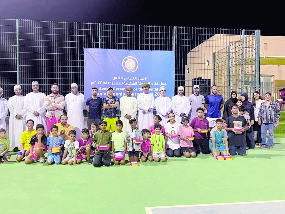 OTA's third monthly tennis championship concludes