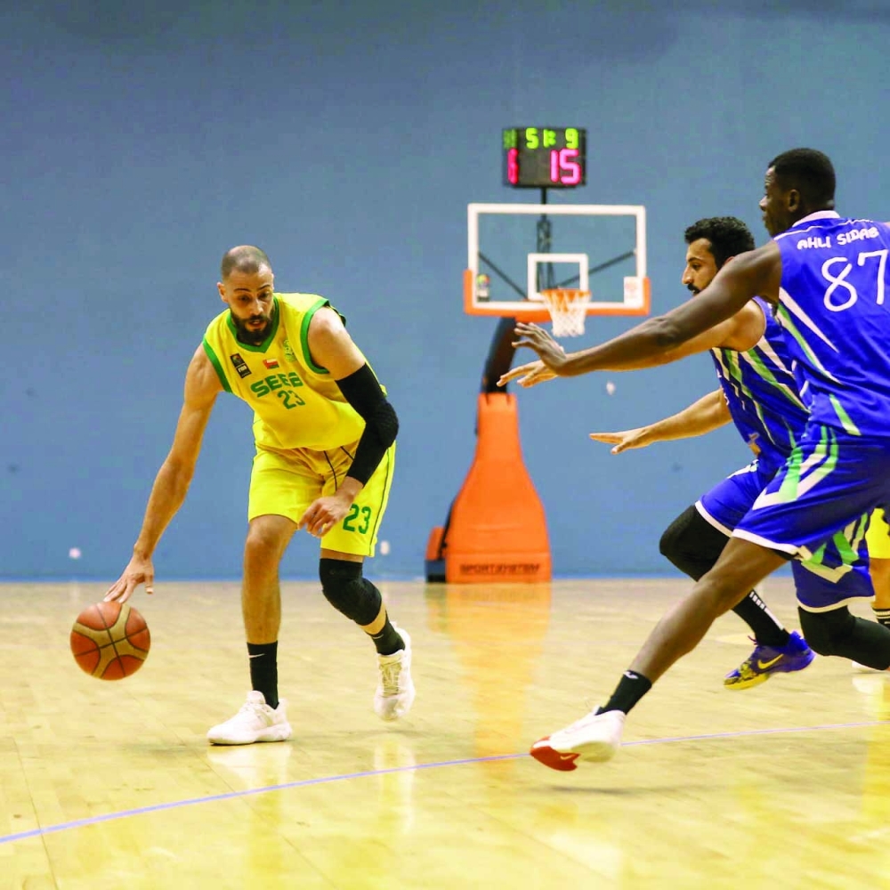 Seeb secure resounding win over Ahli Sidab in OBL