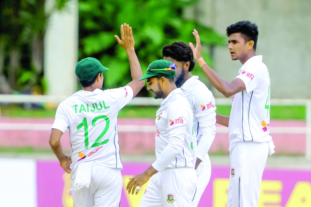 Bangladesh on top after Rana five-for against West Indies