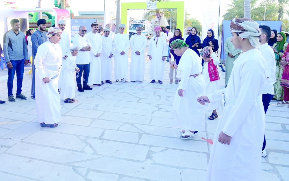 Around 2,000 children took part in the 'Village of Happiness Carnival'