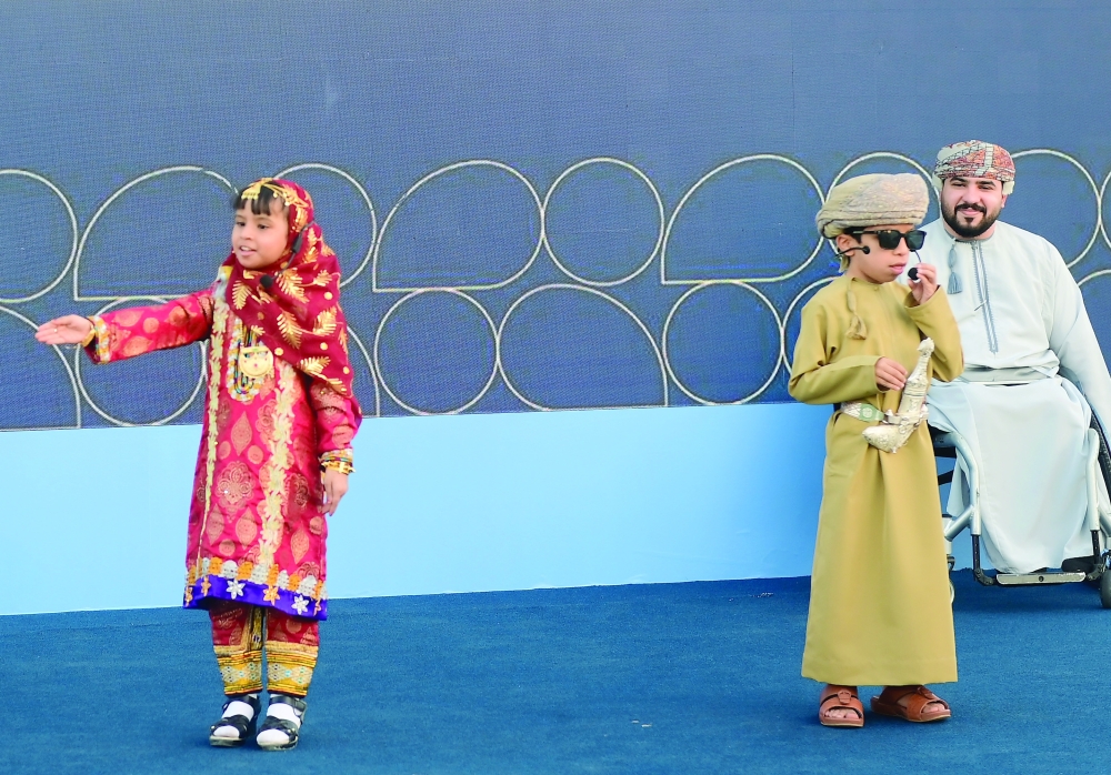 Around 2,000 children took part in the 'Village of Happiness Carnival'