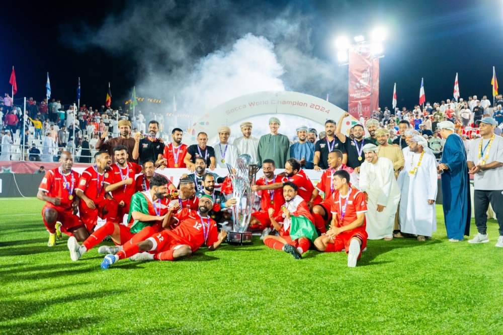 Oman crowned Socca World Cup champions in historic win