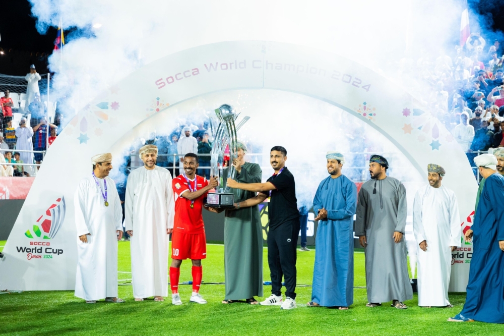 Oman crowned Socca World Cup champions in historic win