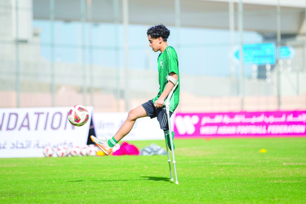 West Asia Football Festival for disabled begins