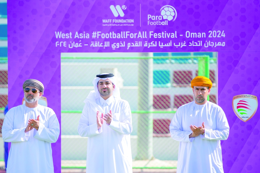 West Asia Football Festival for disabled begins