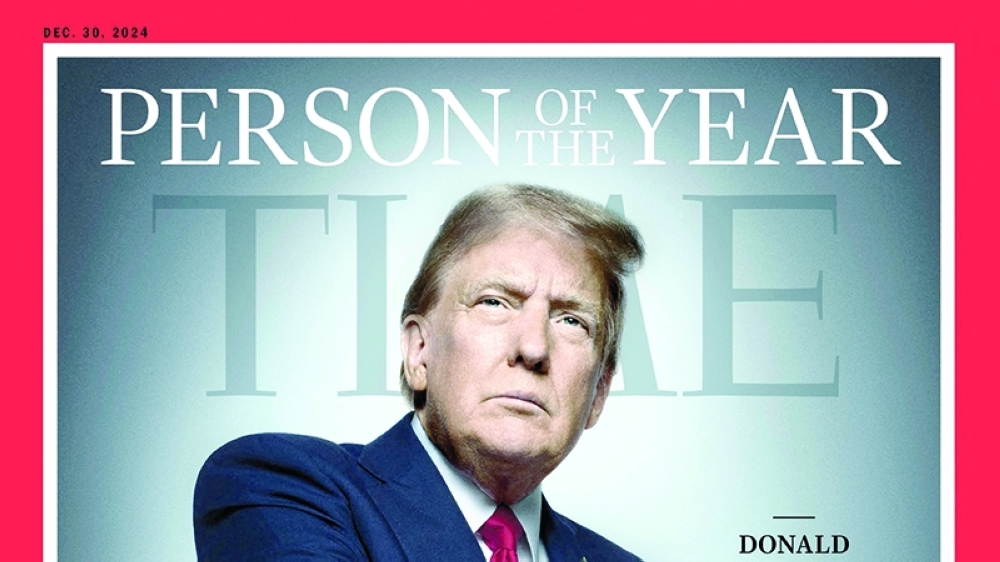 TIME names Donald Trump, President-elect of the United States, as 2024 TIME Person of the Year