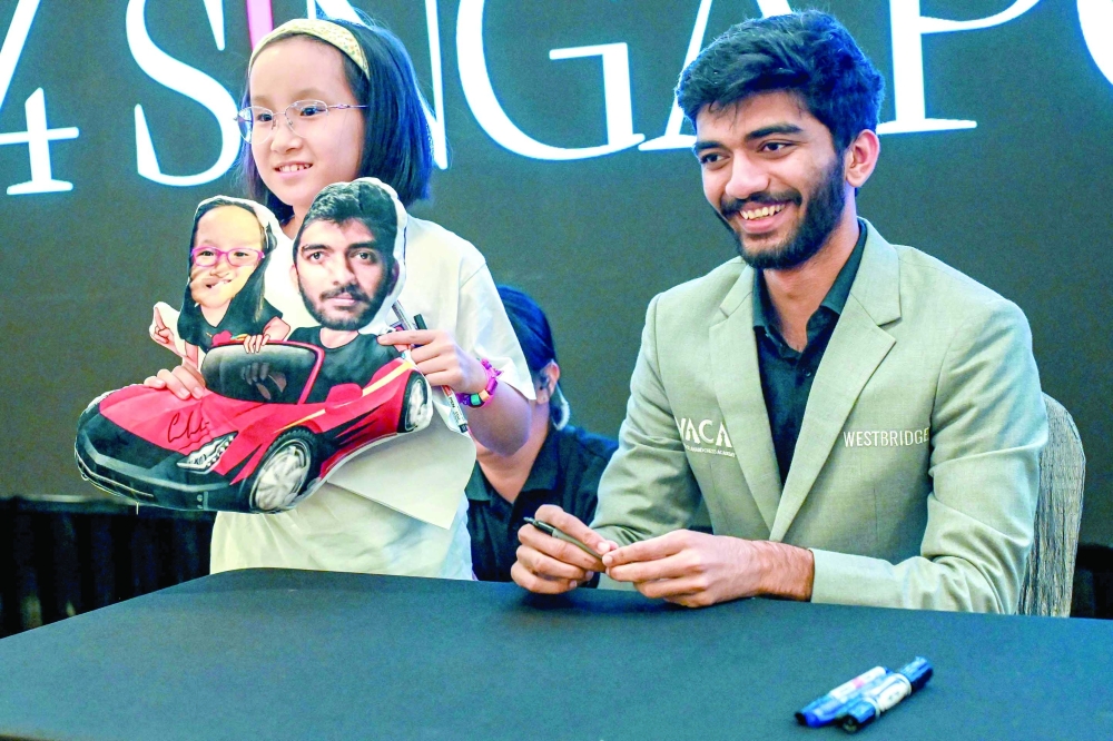 Dream fulfilled, world champion Gukesh eyes 'greatness'