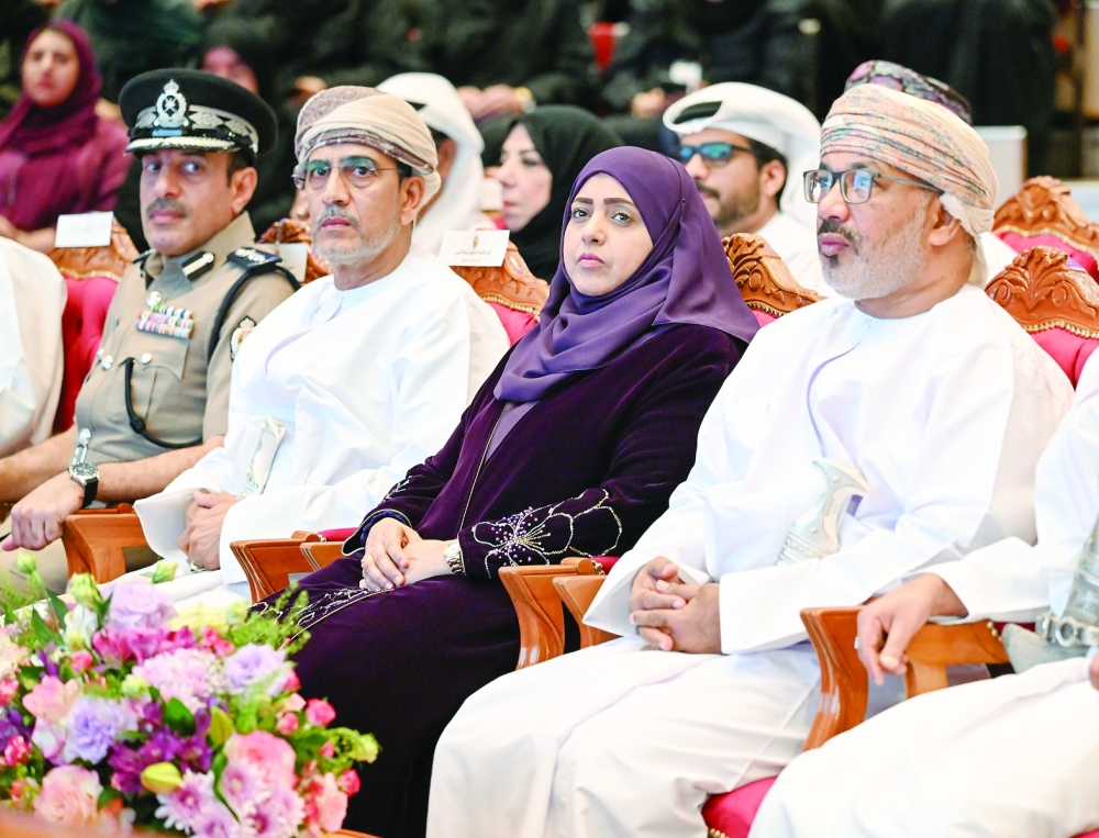 The conference was attended by Dr Laila bint Ahmed al Najjar, Minister of Social Development.