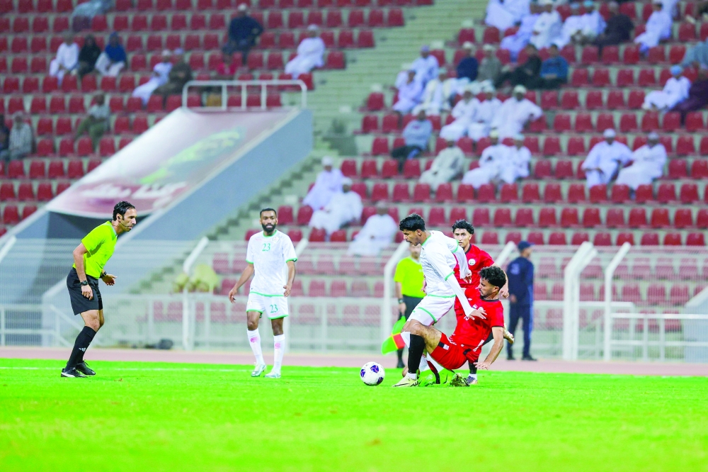 Oman edge Yemen in friendly ahead of Gulf Cup