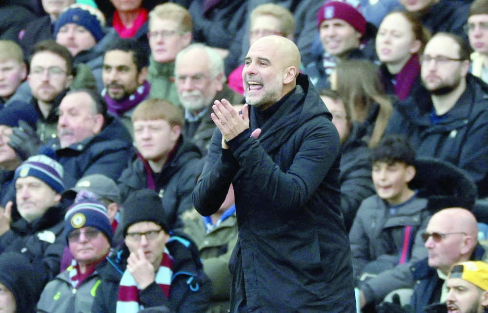 Manchester City manager Pep Guardiola REUTERS
