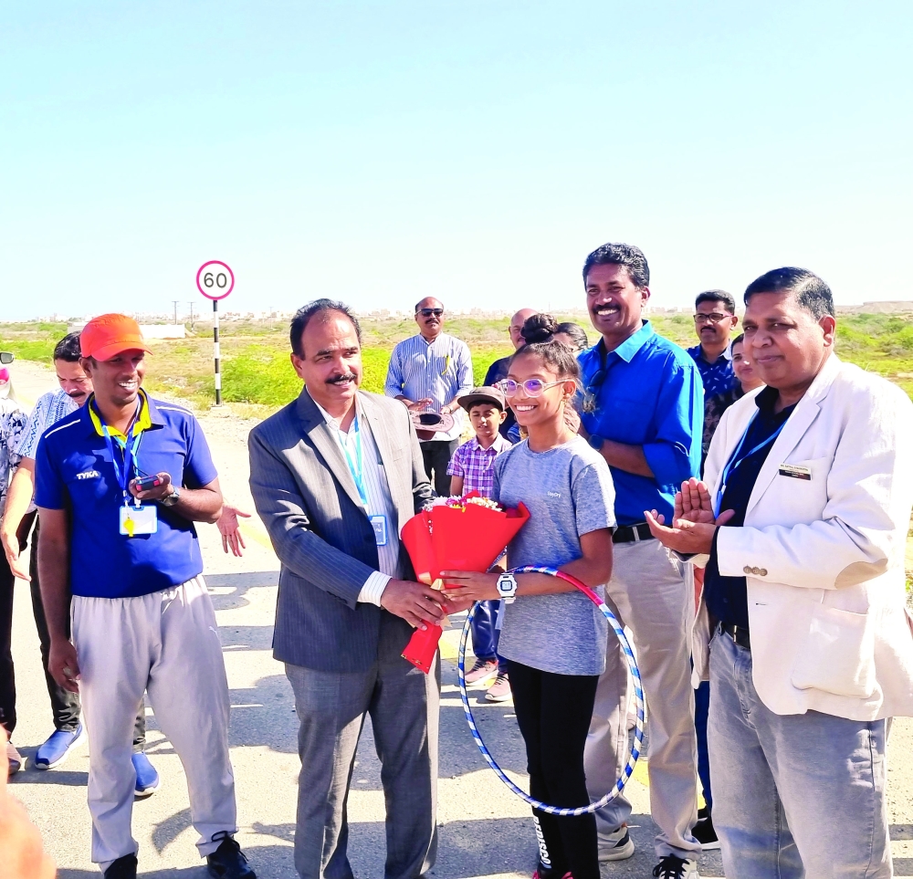 Shivanya Prashant, Sur Indian School student, has gained an entry into the Guinness World Records