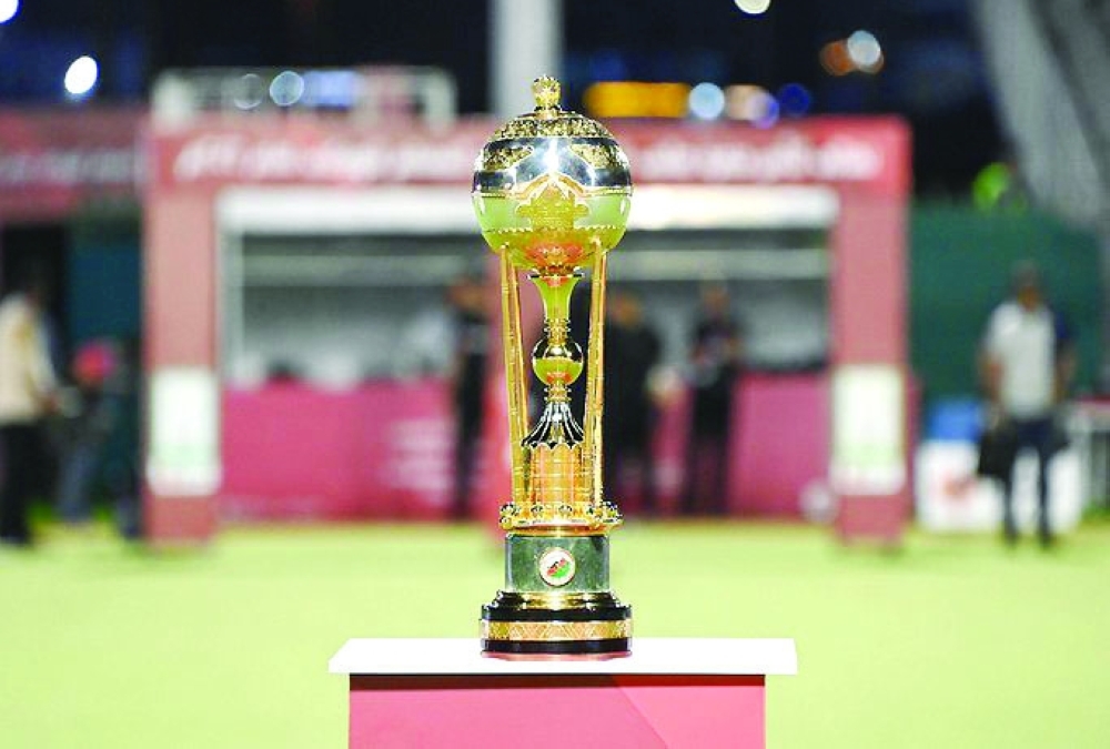 HM Cup hockey trophy