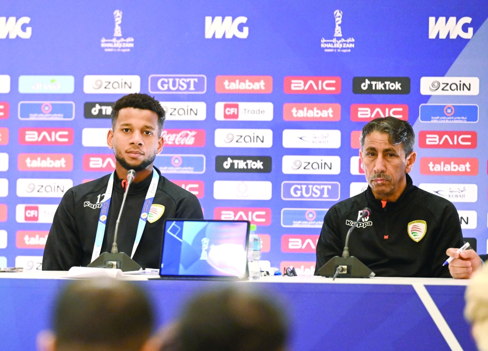 Oman coach stresses mental focus in Qatar match