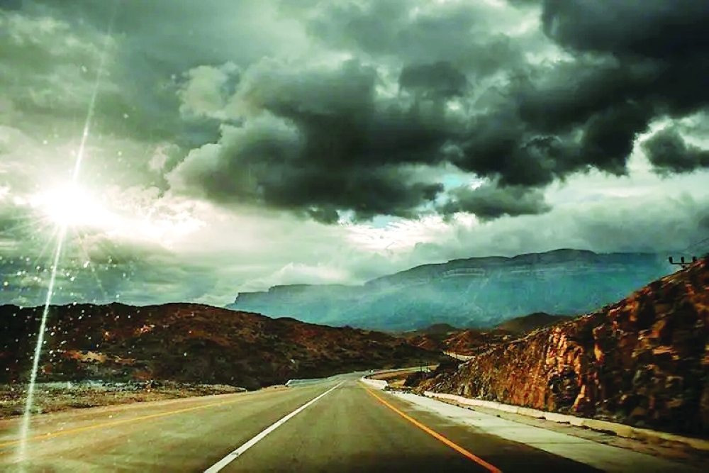 The forecast for Tuesday and Wednesday includes the formation of clouds and isolated rainfall. — Photo for illustrative purpose only