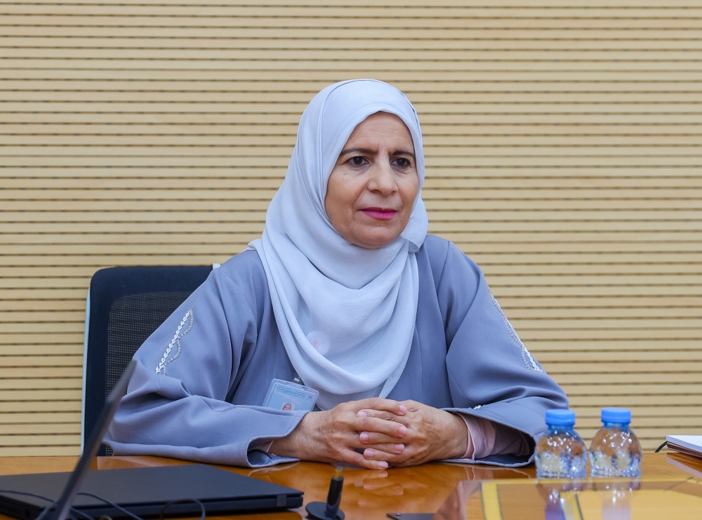 Director of the National Center for Measurement and Calibration and Chairwoman of the Gulf Technical Committee for Standards, Fayza bint Hamad al Musharifi